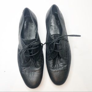 Balenciaga | Leather Oxford Loafers